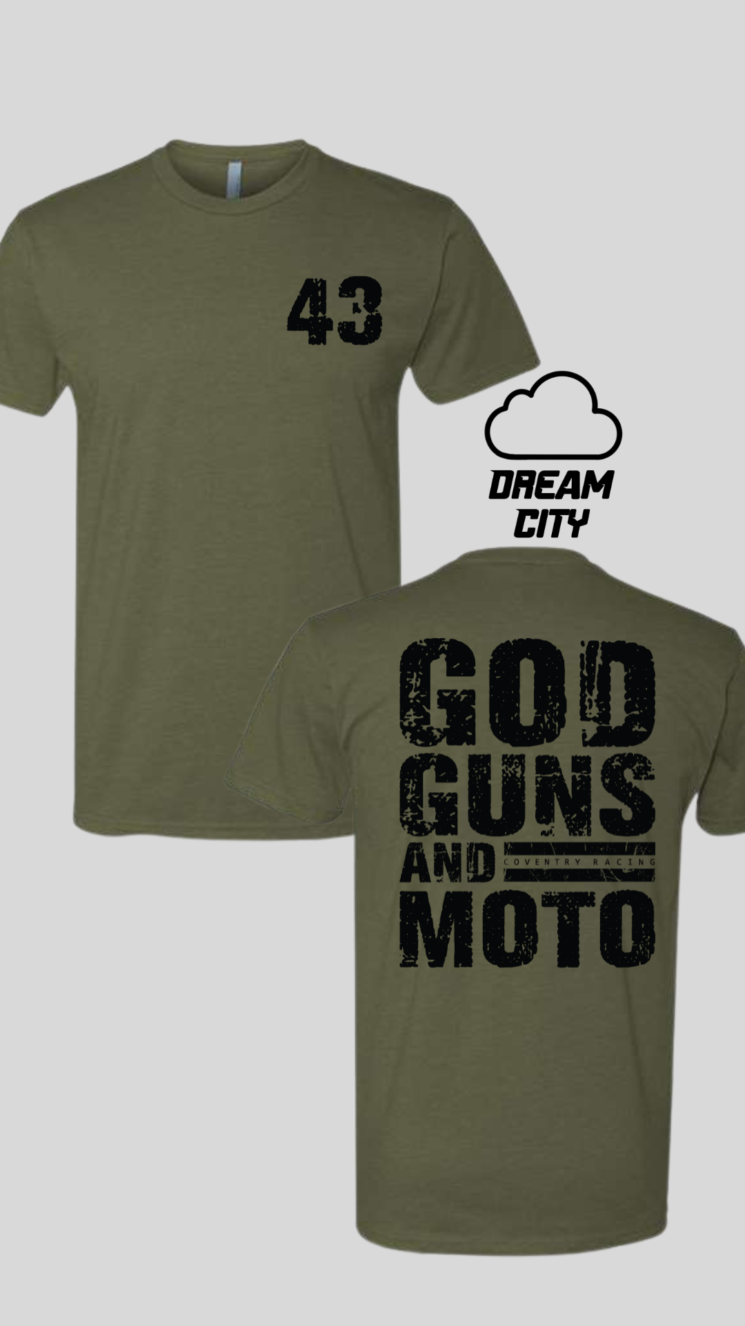 CR God, Guns, and Moto Tee