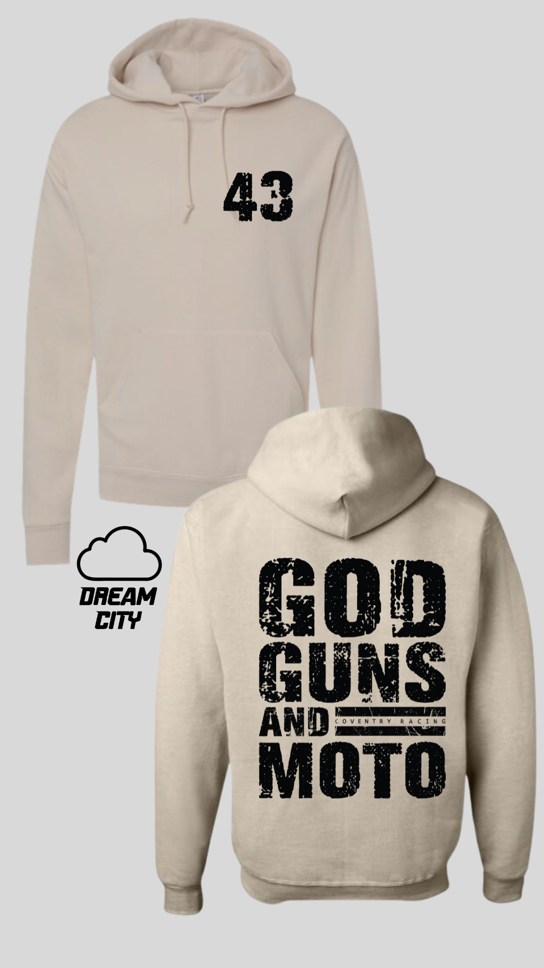 CR God, Guns, and Moto Hoodie