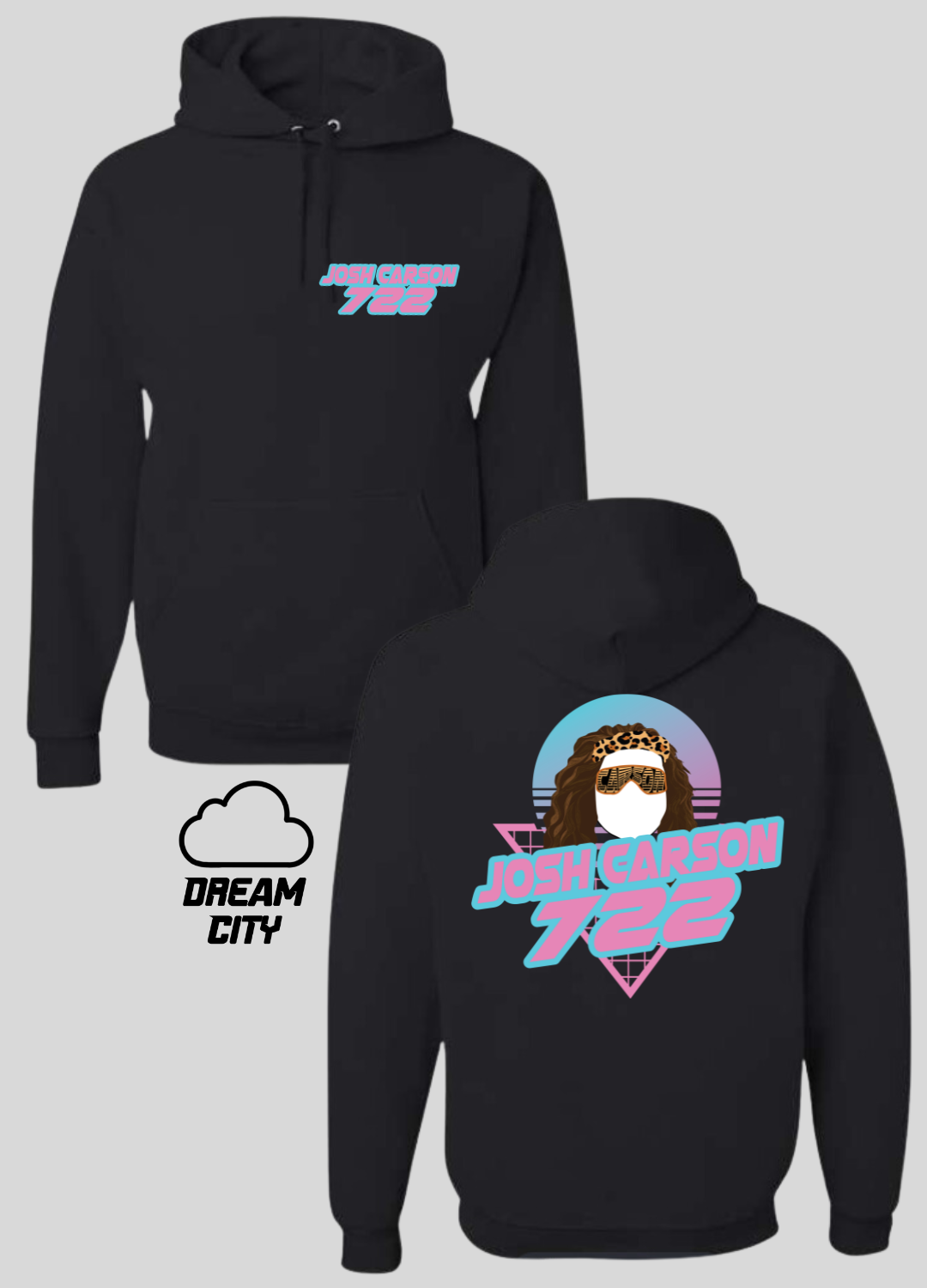 JC 722 Retro Wave Hoodie