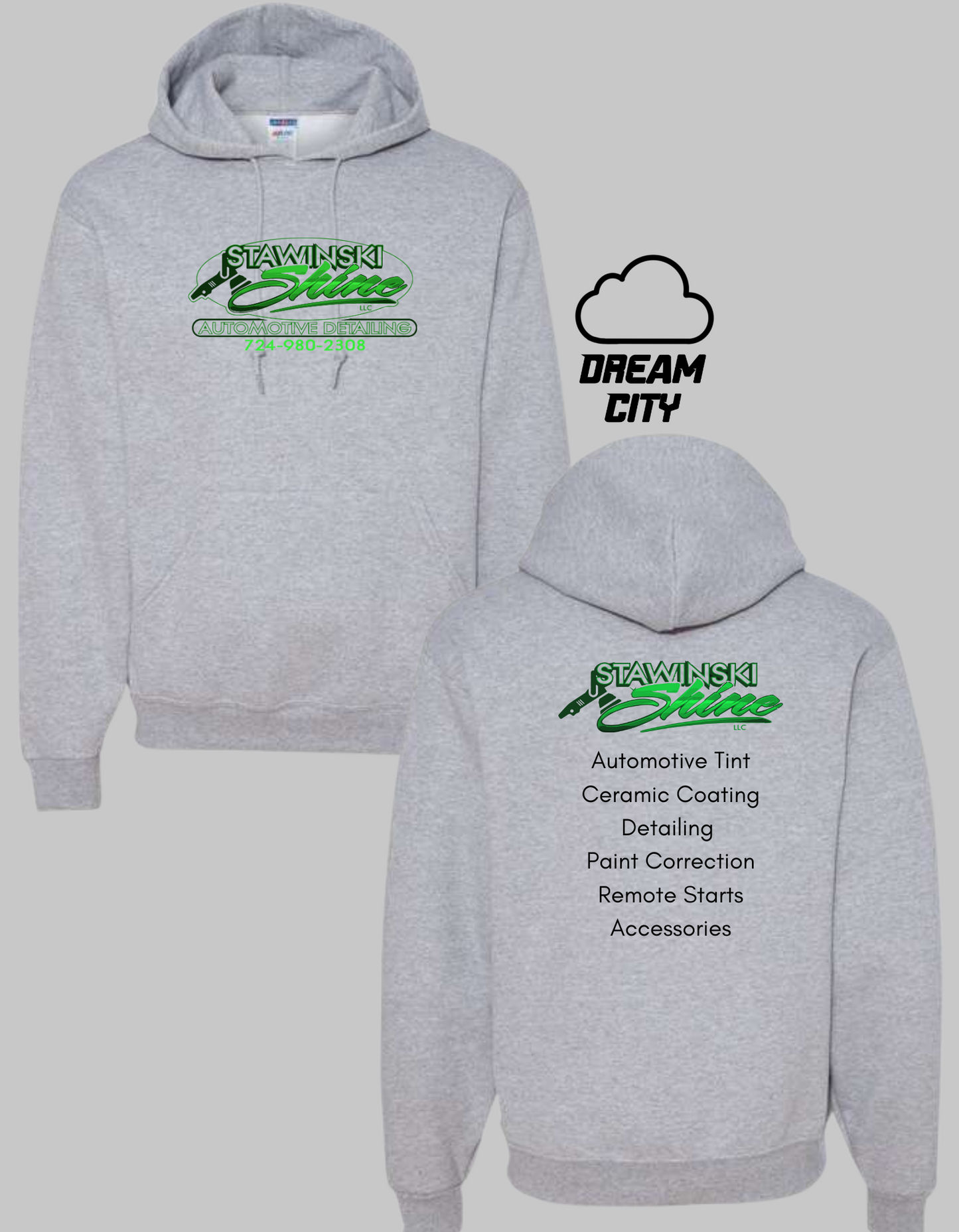 Stawinski Shine Logo Hoodie