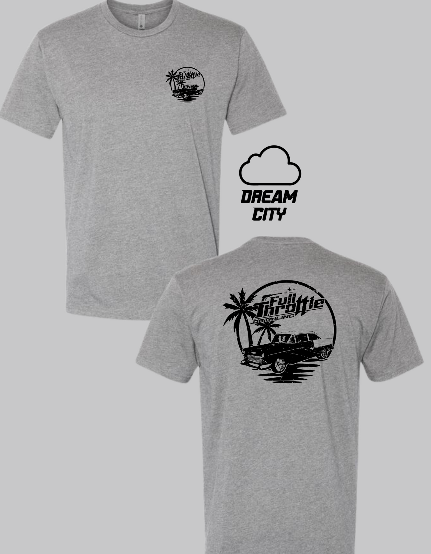 Full Throttle Classic Car Tee