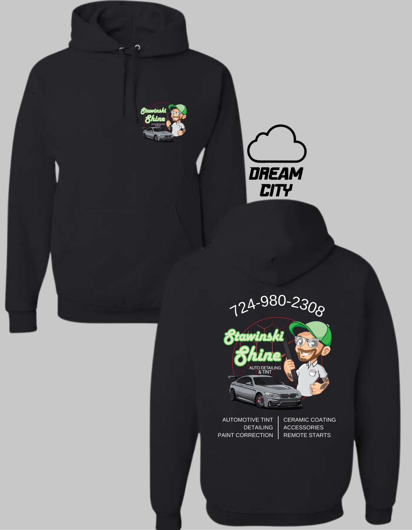 Stawinski Shine New Logo Hoodie