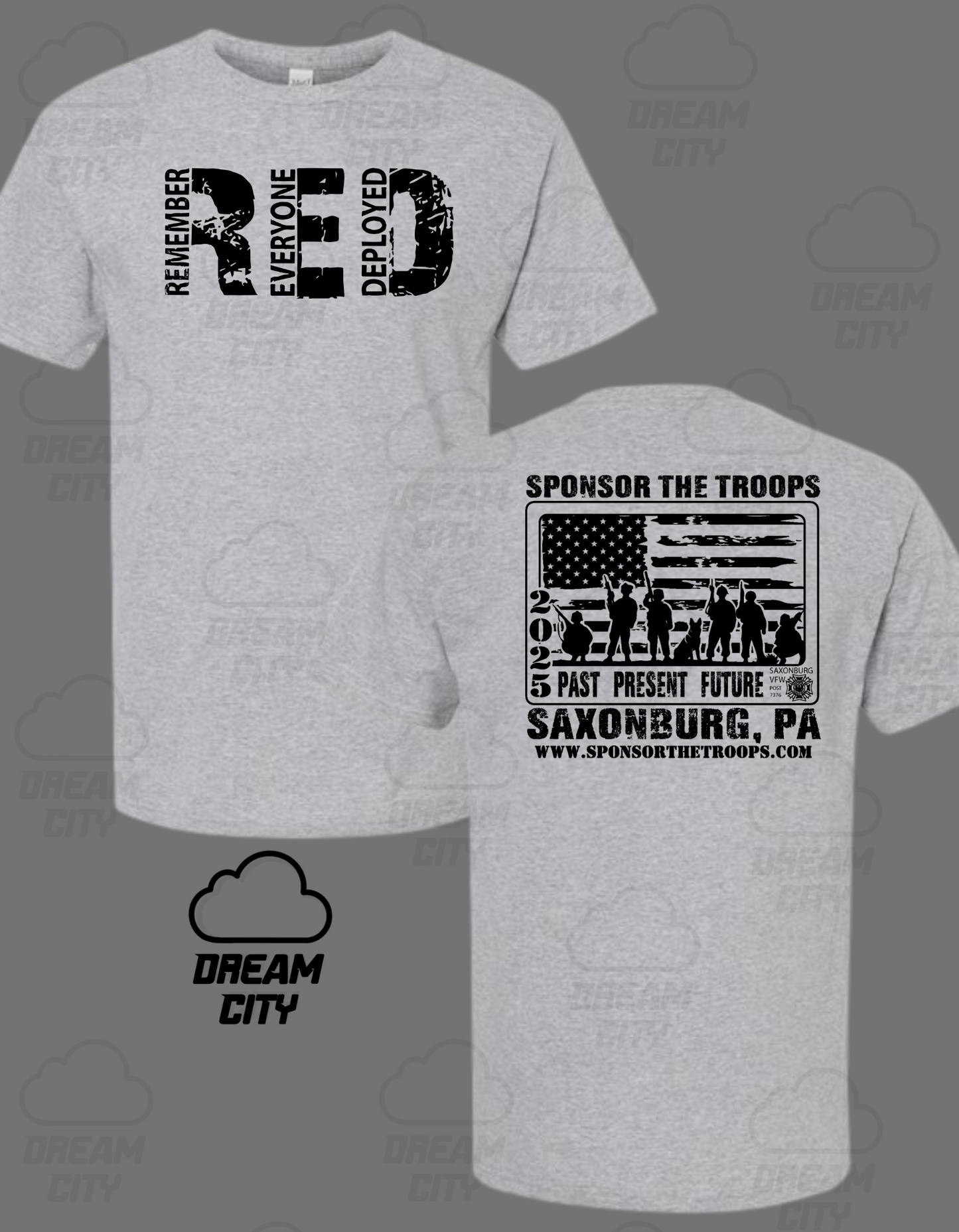 Sponsor The Troops R.E.D. Tee