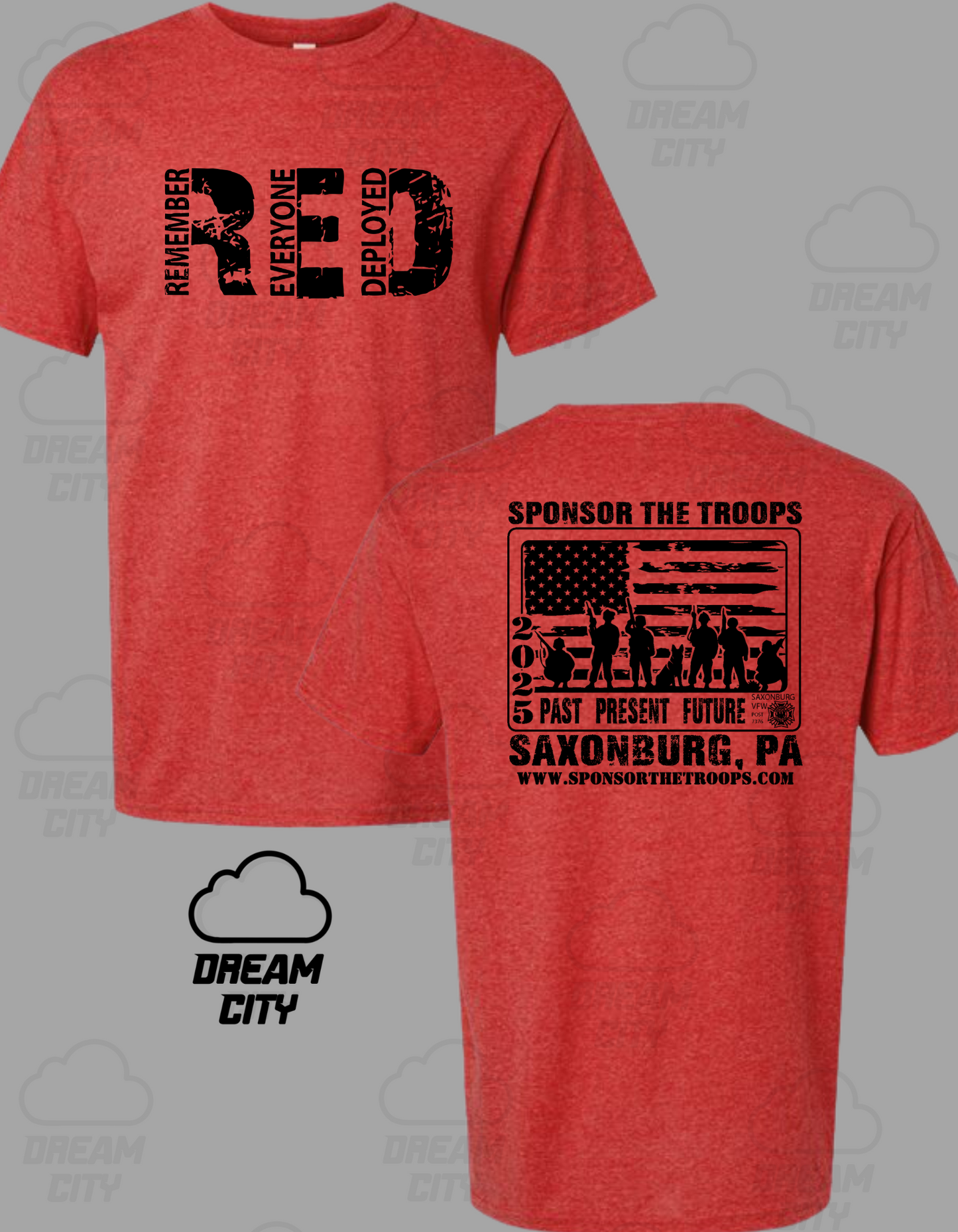 Sponsor The Troops R.E.D. Tee