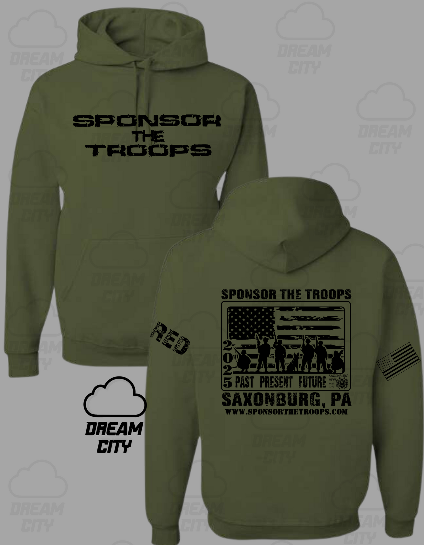 Sponsor The Troops Hoodie