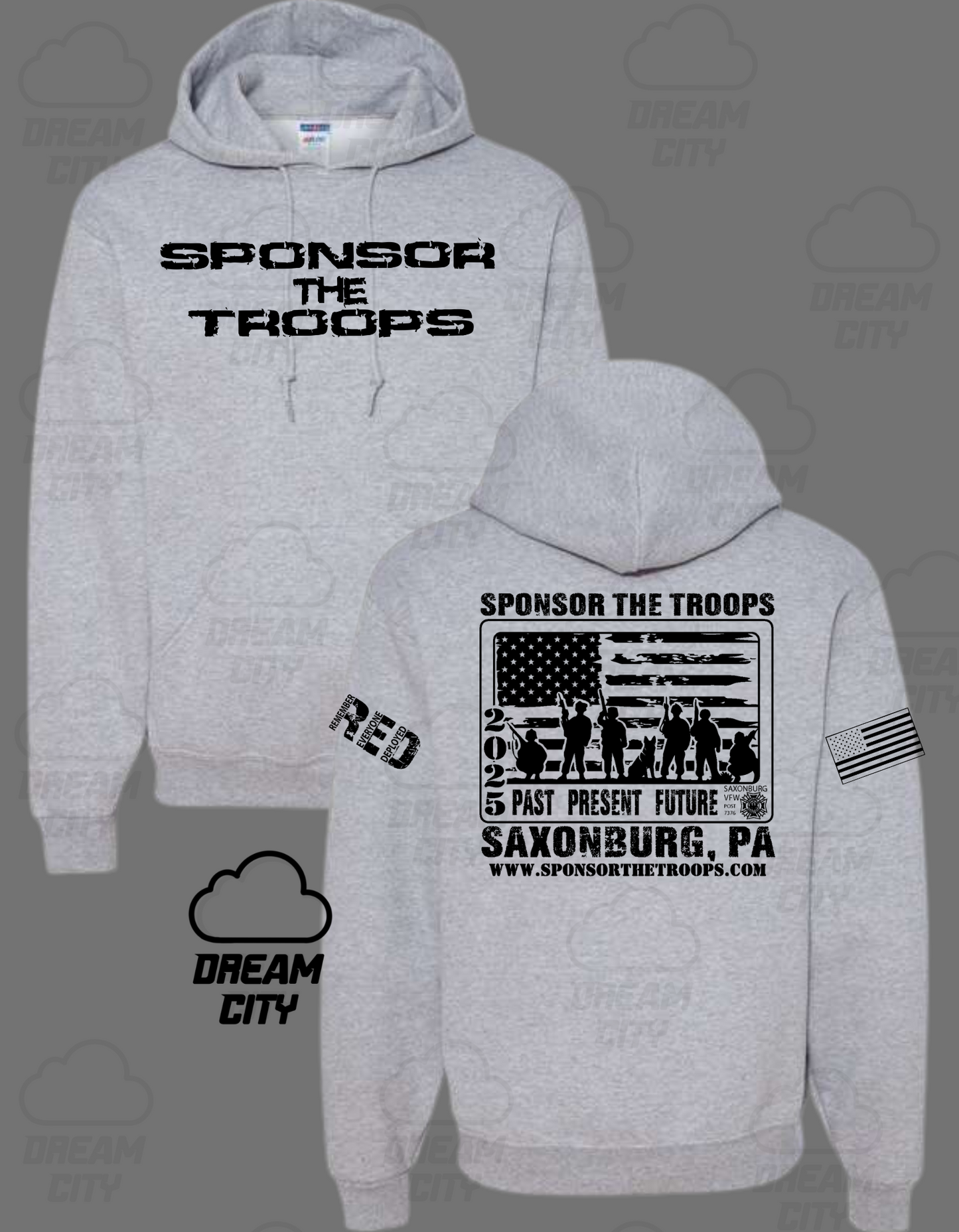 Sponsor The Troops Hoodie