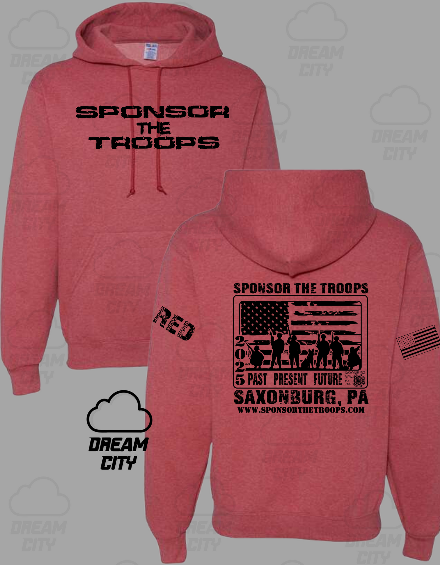 Sponsor The Troops Hoodie