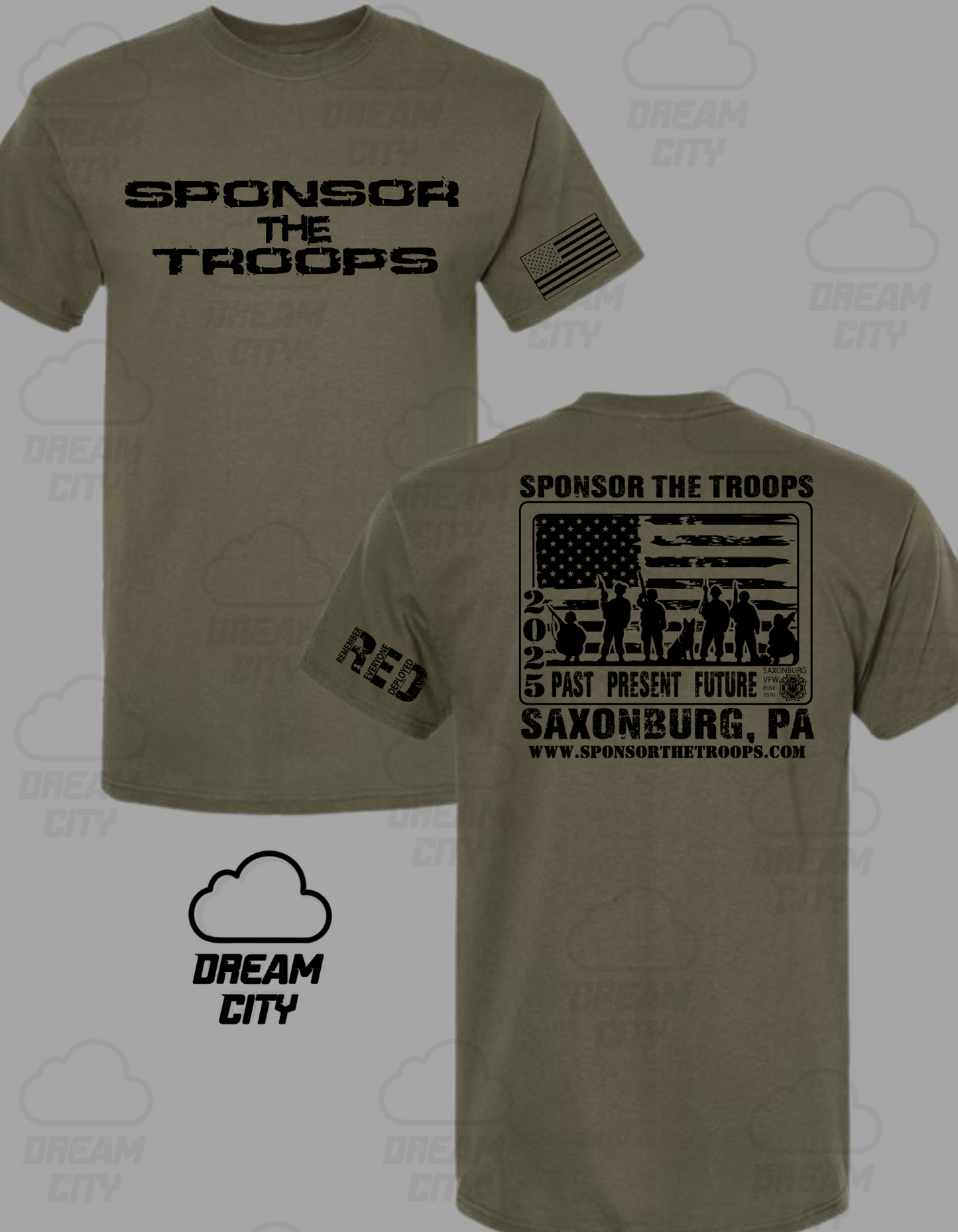 Sponsor The Troops Tee