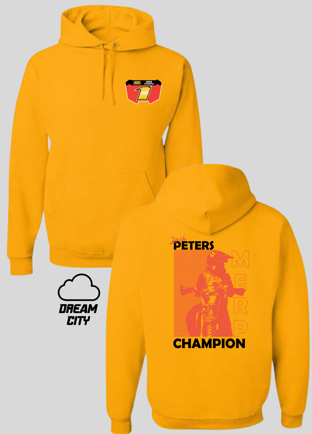 Champion gold hoodie sale