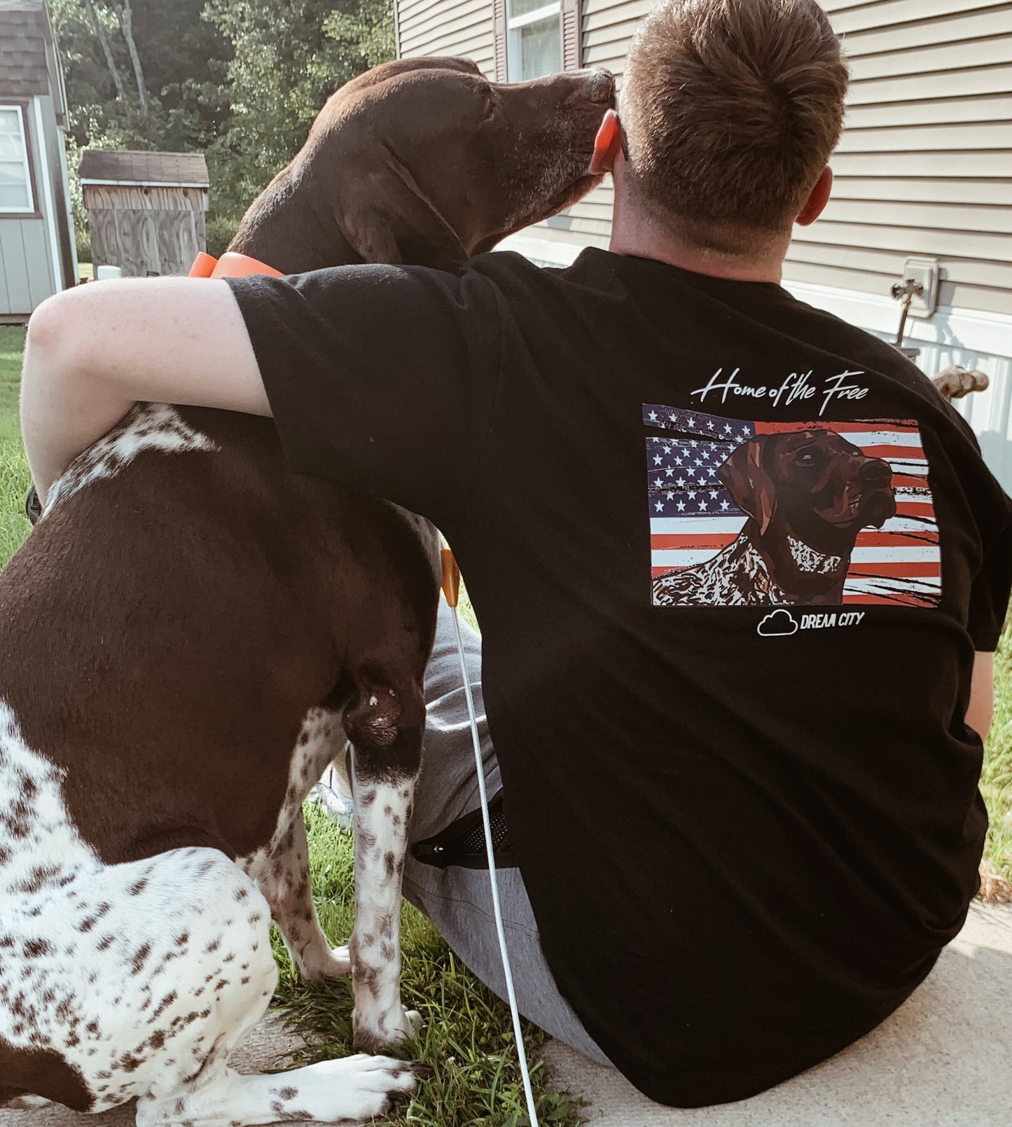 "Smokey" GSP Flag Tee