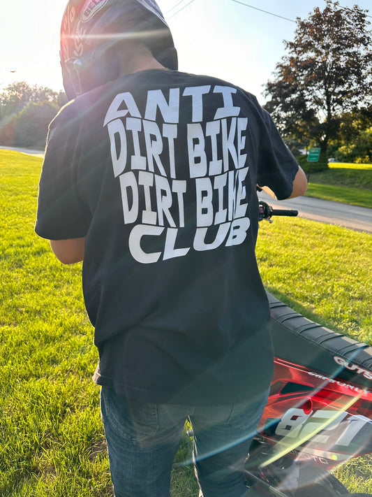 LoMoto Anti Dirt Bike Dirt Bike Club Tee