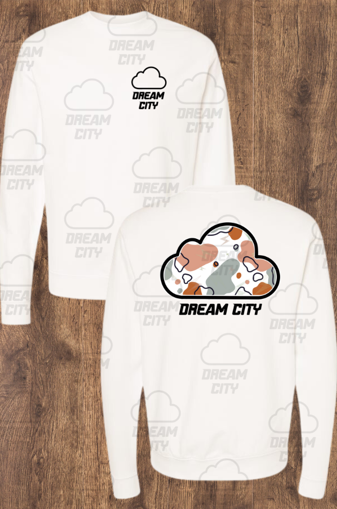 Abstract Cloud Crewneck