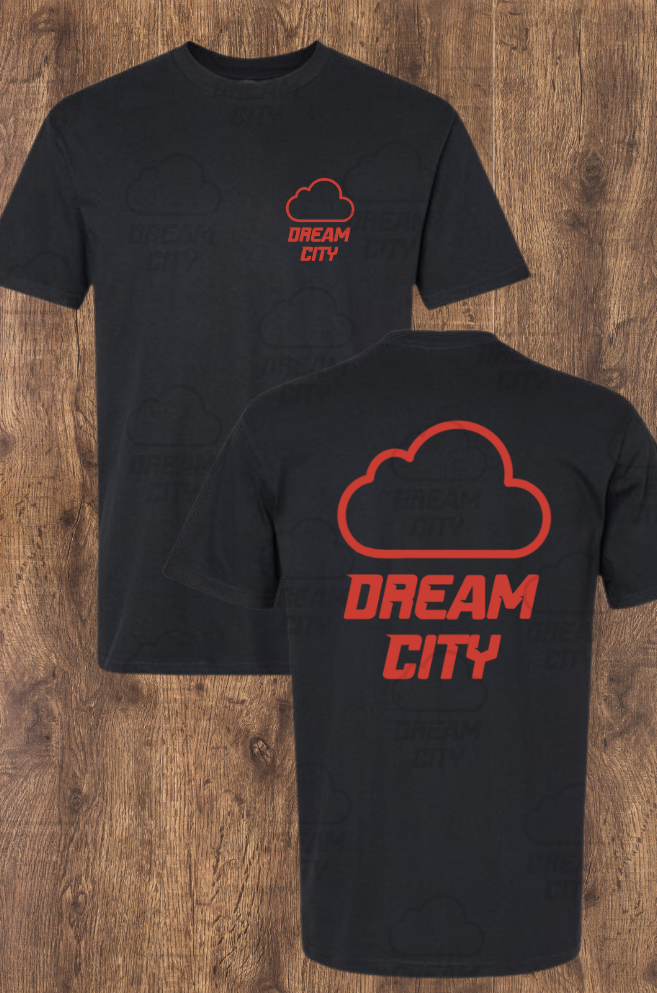 Dream City Black Tee