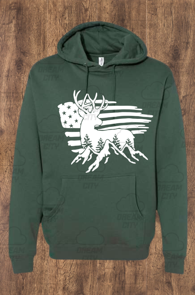 Deer Flag Hoodie