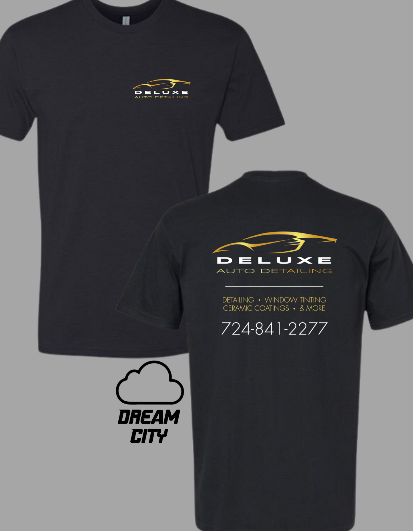 Deluxe Auto Detailing Logo Tee