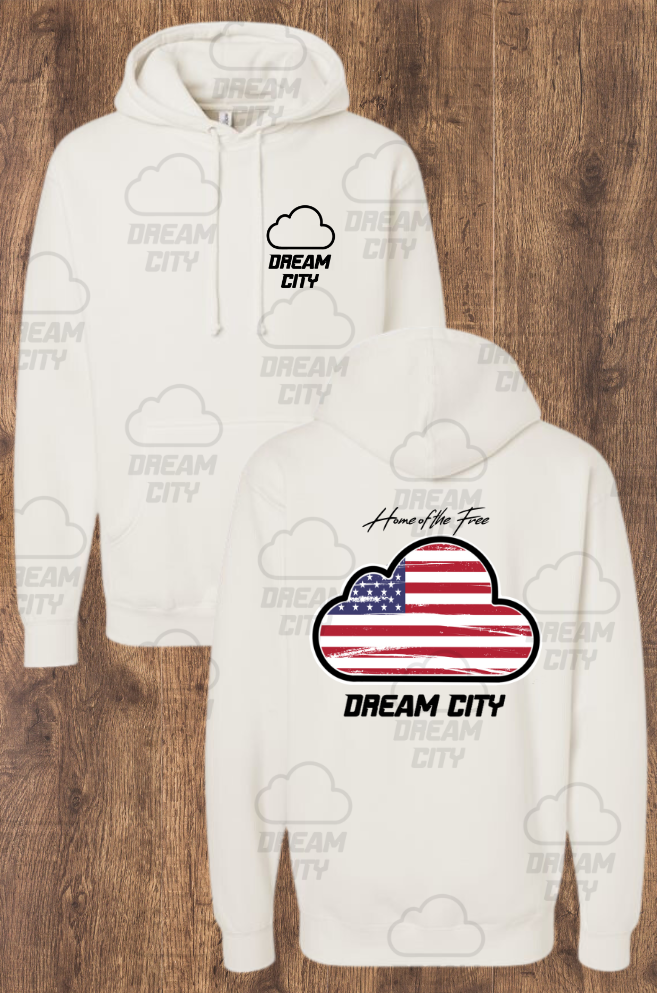 American Flag Hoodie (Old Logo)