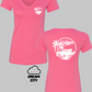 Full Throttle Classic Car V-Neck Tee