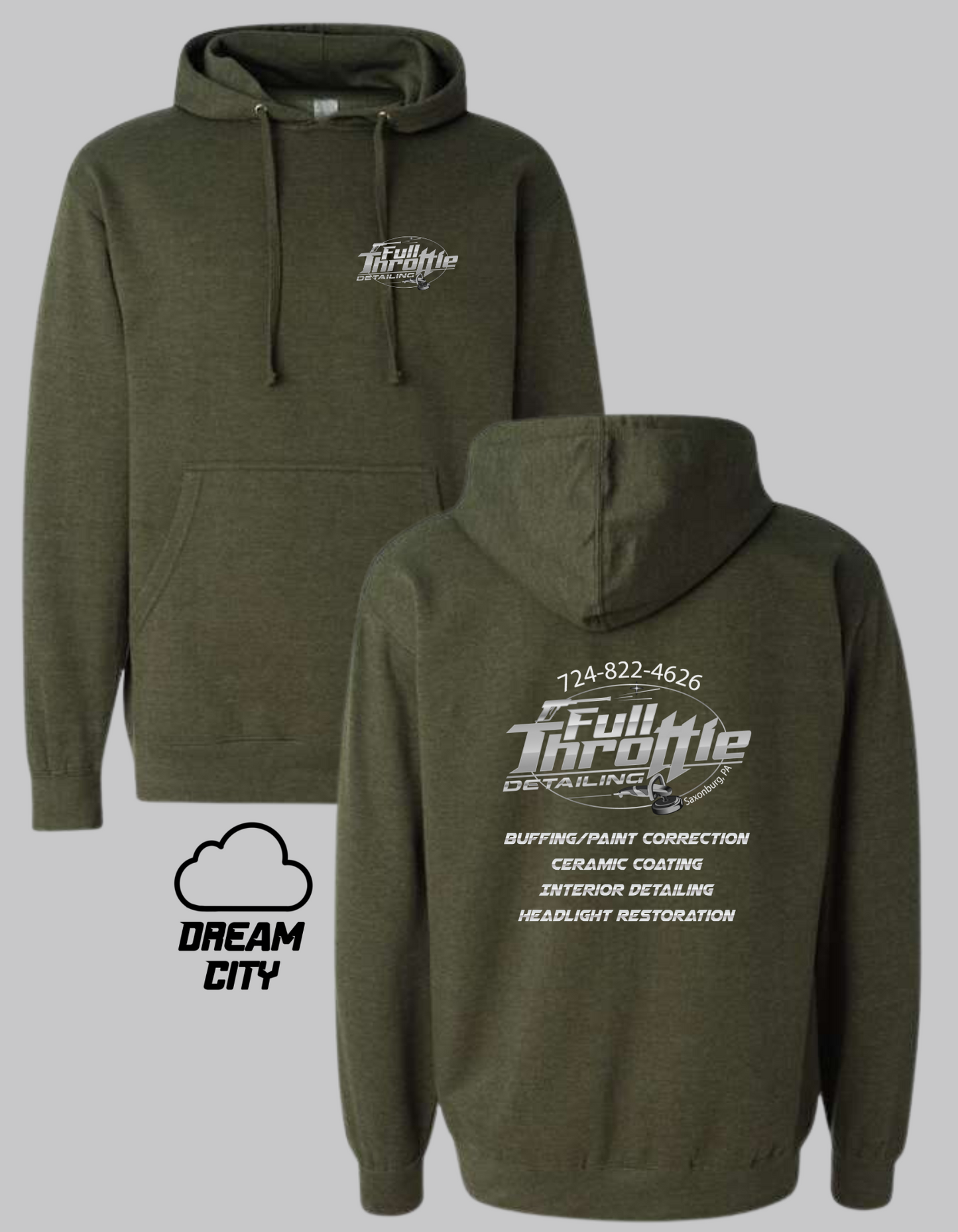 Full Throttle Logo Hoodie