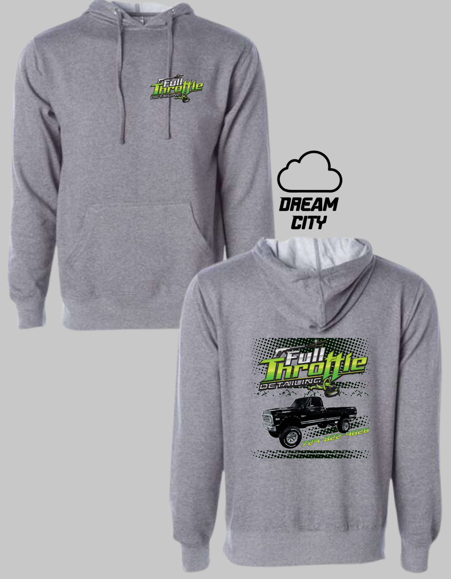 Full Throttle Classic Truck Hoodie