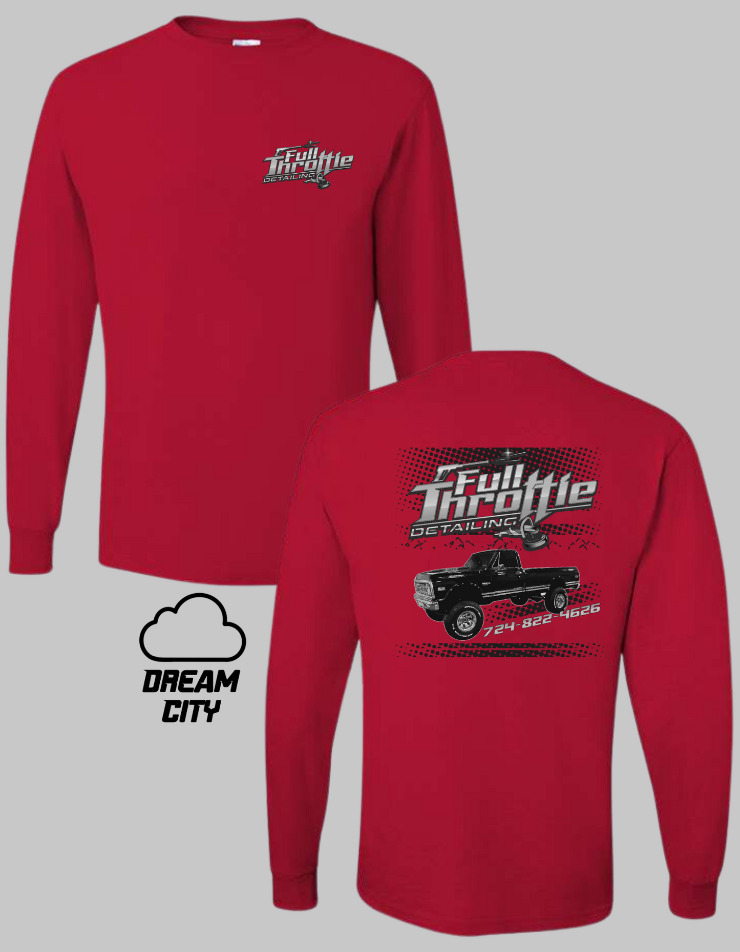 Full Throttle Classic Truck Long Sleeve