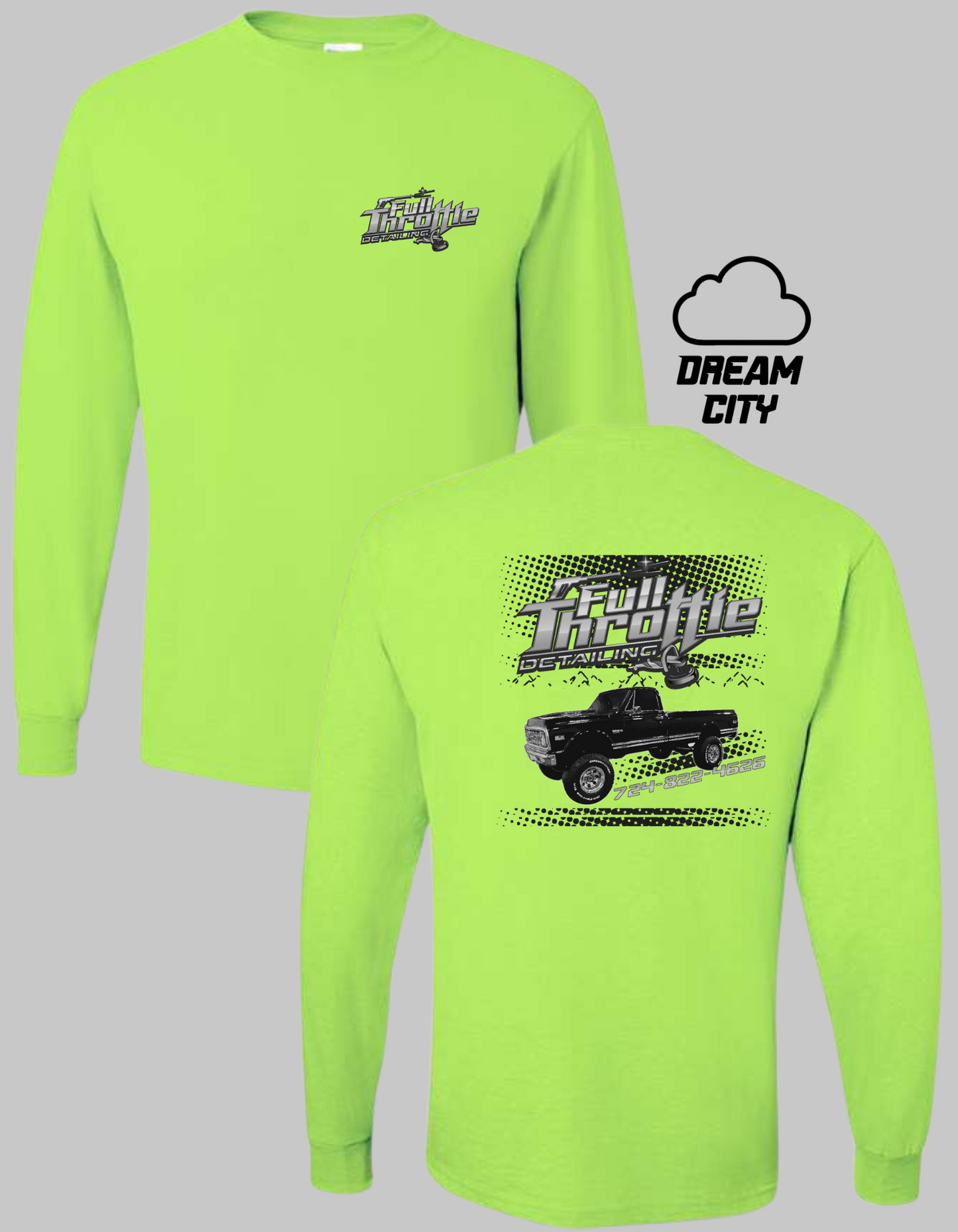 Full Throttle Classic Truck Long Sleeve