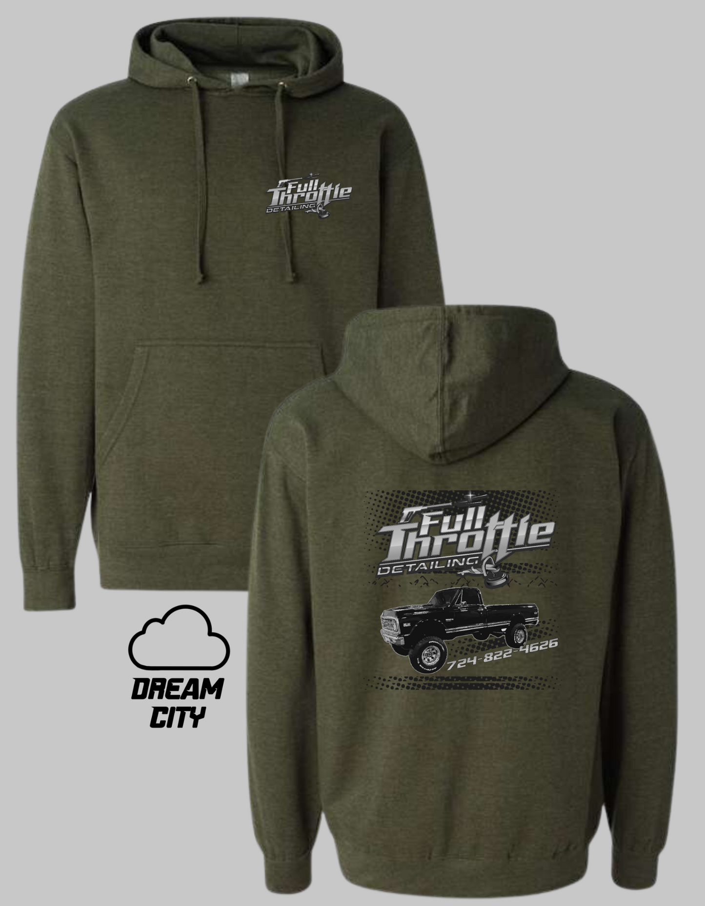 Full Throttle Classic Truck Hoodie