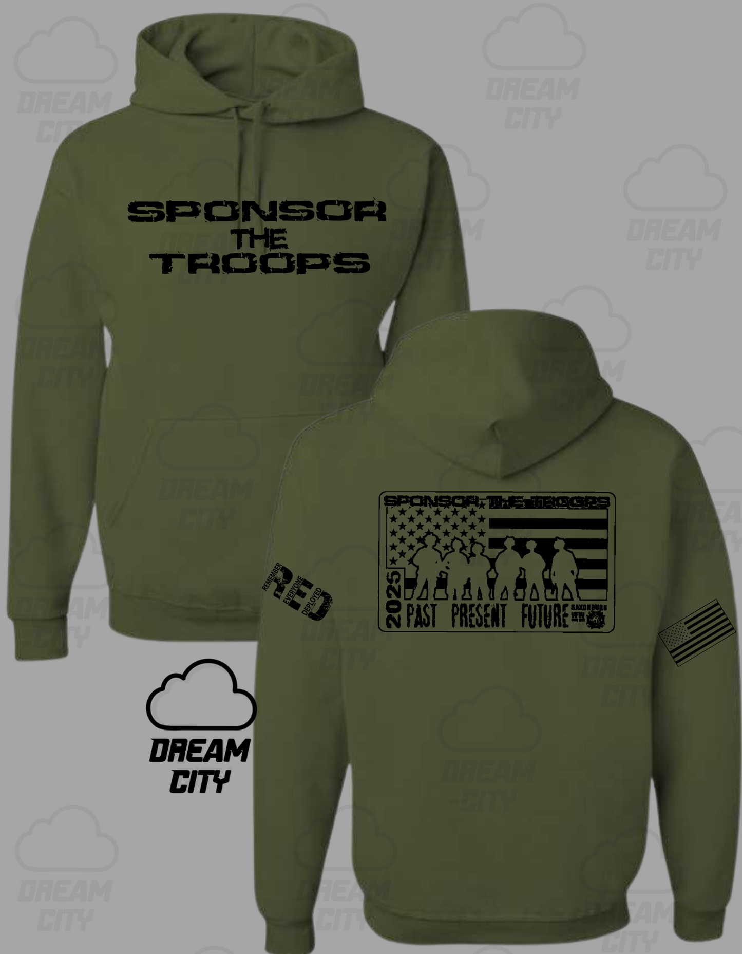 Sponsor The Troops Hoodie